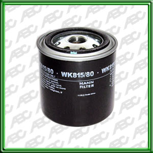 Filtro de COMBUSTIBLE - BOBCAT - BOMAG - CHAMPION - CLARK EQUIPMENT - FIAT-ALLIS/GEOTECH/HITACHI - JOHN DEERE - KOMATSU - MICHIGAN - NEW HOLLAND - NISSAN - TOYOTA INDUSTRIAL EQUIPMENT - CHEVROLET - DAIHATSU - ISUZU - NISSAN - TOYOTA - CHEVROLET - IS UZU