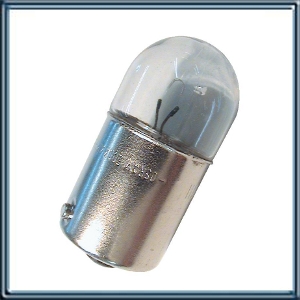 LAMPARA MINIATURA 12 VOLTS LUZ DE MATRICULA Y LATERAL STANDARD 10 WATTS BA15s R10W