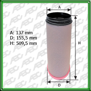 FILTRO DE ELEMENTO DE SEGURIDAD SCANIA (UE1)