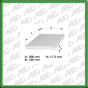Filtro de FILTRO PARA CABINA - FIAT