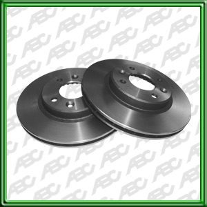 DISCO DE FRENO DELANTEROS DE 2259MM DE 4 AGUJEROS VENTILADO SIN MASA PARA RENAULT CLIO WILLIAMS (93 -> ) / MEGANE Y SCENIC (93Â») / R-19 RT (93Â»)