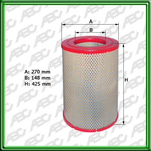 Filtro de AIRE - IVECO - MERCEDES-BENZ (DAIMLER AG) - VOLVO BUS