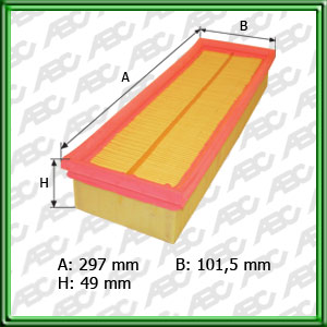 Filtro de AIRE - CITROEN - PEUGEOT - RENAULT
