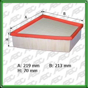 FILTRO DE AIRE SEAT CORDOBA - IBIZA NÂ° 6Q0129620  6Q0129620B  6Q01296620