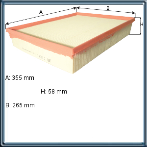 FILTRO DE AIRE MERCEDES BENZ