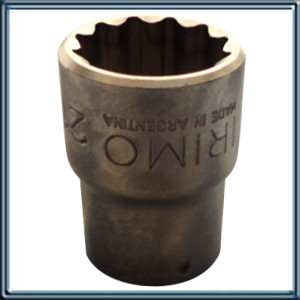 BOCALLAVE CON ENCASTRE DE 1/2 ESTRIADO DE 22MM