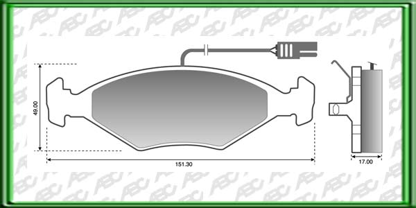 PASTILLAS DE FRENO FIAT DUNA 1.3 SDL AÃ±o: 85Â» Posicion: DELANTERO Caliper: ATE-TEVES // FIAT REGATTA 85 AÃ±o: 85Â» Posicion: DELANTERO Caliper: ATE-TEVES // FIAT UNO SCR AÃ±o: 85Â» Posicion: DELANTERO Caliper: ATE-TEVES // FIAT UNO SCR 3p AÃ±o: 85Â» Pos