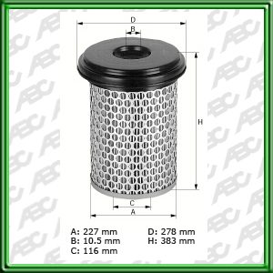 Filtro de AIRE - JOHN DEERE