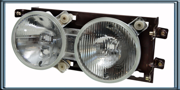 FARO PRINCIPAL LINEA PESADA  MERCEDES BENZ 710. CON LAMPARA H4 (CAJA POR 3 UNID. )