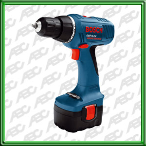 TALADRO A BATERIA SIN PERCUSION DE DOS VELOCIDADES CON MANDRIL: 10 MM / VELOCIDAD: 1/0-400 - 2/0-1400RPM / MAXIMO DE TORNILLO: 8 MM / CAPACIDAD DE PERFORACION: EN ACERO: 12 MM EN MADERA: 26 MM / PESO: 1.7 KG / MODELO: GSR 14.4 - 2 INCLUYE 2 BATERIA  Y MAL