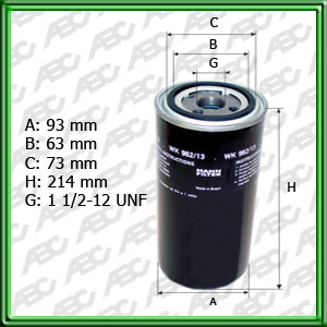 Filtro de COMBUSTIBLE - AGRALE-BUS - VOLVO TRUCKS - VW (VOLKSWAGEN) - VW (VOLKSWAGEN) BUS