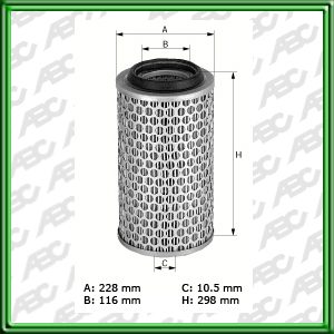 Filtro de AIRE - KALMAR LMV