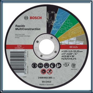 DISCO MULTICONSTRACTION RAPIDO 115X1