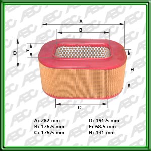 Filtro de AIRE - MERCEDES-BENZ (DAIMLER AG)