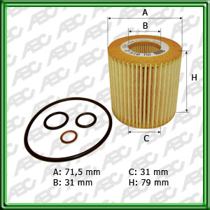 Filtro de ACEITE - BMW