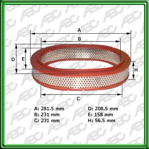 Filtro de AIRE - FIAT