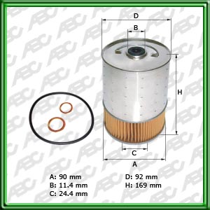 Filtro de ACEITE - STILL - CHEVROLET EUROPE / DAEWOO (GM) - MERCEDES-BENZ (DAIMLER AG) - SSANGYONG