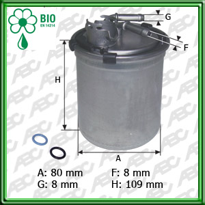 Filtro de COMBUSTIBLE - VW (VOLKSWAGEN)