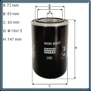 FILTRO DE COMBUSTIBLE IVECO STRALIS (UE10)