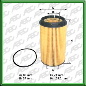 Filtro de ACEITE - AUDI - VW (VOLKSWAGEN)