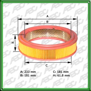 Filtro de AIRE - LADA (SHIGULI)