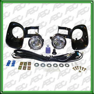 KIT DOS FAROS AUXILIAR ANTINIEBLA PALIO FIRE(01/04). SIENA(01/07). BRAVO/BRAVA(95 ->). MAREA/MAREA WEEKEND(96 ->).CON SOPORTE DE SUJECION Y  LAMPARA H-3. CAJA POR 2 KIT