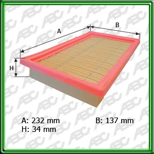 FILTRO DE AIRE NISSAN (UE5)