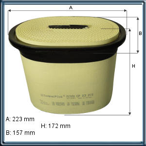 FILTRO DE AIRE PRIMARIO - VALTRA MAQUINAS AGRICOLAS