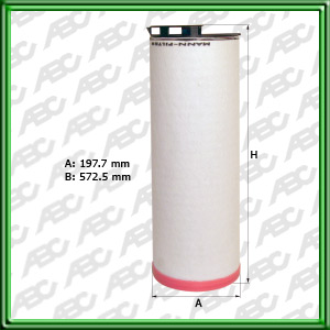 Filtro de ELEMENTO DE SEGURIDAD - AGCO - AGRALE-DEUTZ - CLAAS - DEUTZ FAHR (SAME DEUTZ-FAHR) - MASSEY-FERGUSON TRAKTOREN