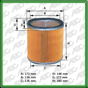 Filtro de AIRE - MITSUBISHI