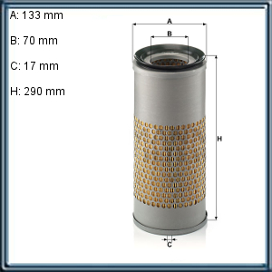 FILTRO DE AIRE LANDROVER (UE1)