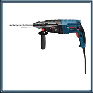 MARTILLO ROTOPERCUTOR SDS-PLUS 800W - 2.5J - ROTACION 0-1300RPM - PERFORACION HORMIGON 4-14MM // ACERO 1.5-13MM // MADERA 3-30MM - PESO 2.8KG