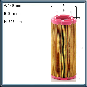 FILTRO DE AIRE - BOBCAT - NEW HOLLAND RA A C 14 200/1