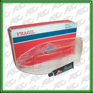 LENTE REPOSICION FIAT PALIO / SIENA IZQUIERDO - PARA OPTICA 773. CAJA X 4 UNID.