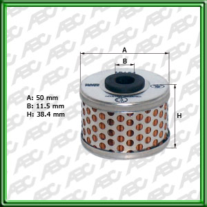 ELEMENTO FILTRO P/MOTO HONDA  MANN