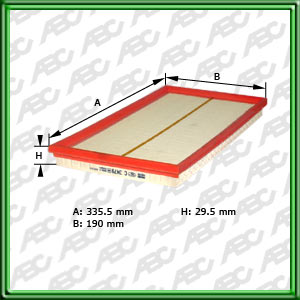 Filtro de AIRE - MERCEDES-BENZ (DAIMLER AG)
