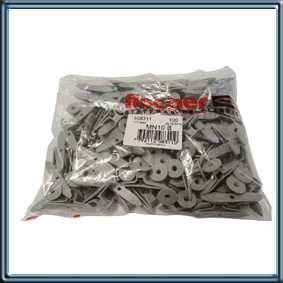 MN10 B TACO NYLON EN BOLSA X100 UNID. DIAMETRO MECHA 10MM  TORNILLO 3.5X30MM.