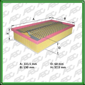 Filtro de AIRE - MERCEDES-BENZ (DAIMLER AG)