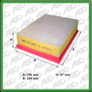 Filtro de AIRE - CITROEN - PEUGEOT