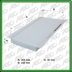 FILTRO POLEM FOCUS I -II CABINA - FORD R/FP/3