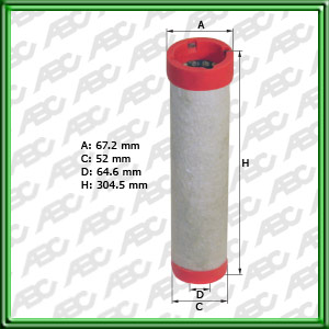 Filtro de ELEMENTO DE SEGURIDAD - CHEVROLET - GENERAL MOTORS - NISSAN - CHEVROLET