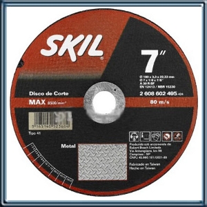 DISCOS SKIL ABRASIVOS CORTE ?180