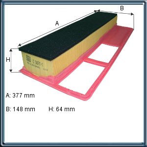 FILTRO DE AIRE FIAT (UE5)