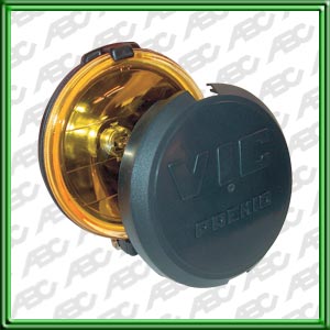 FARO HALOGENO AUXILIAR UNIVERSAL PREMIO LARGO ALCANCE - COLOR AMBAR. PARA LAMPARAS H3. CAJA X 8 UNID.