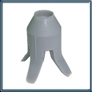 TACOS DE NYLON PARA ANCLAJE A 10 CONTENIDO POR CAJA 100UN.