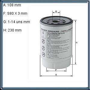 FILTRO INDUSTRIAL X1