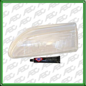 LENTE REPOSICION RENAULT 19 (EXCEPTO CHAMADE) IZQUIERDO - PARA OPTICA 752 Y 852. CAJA X 4 UNID.