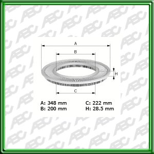 Filtro de AIRE - MERCEDES-BENZ (DAIMLER AG)