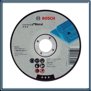DISCO DE CORTE RECTO DE 115X1.6MMX22.23 PARA METAL TIPO STANDARD