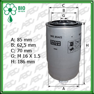 Filtro de COMBUSTIBLE - IVECO